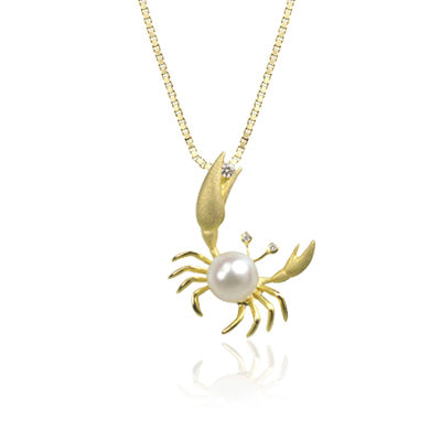 Crab Locket Pendant | Yellow Gold – RRH Jewellery